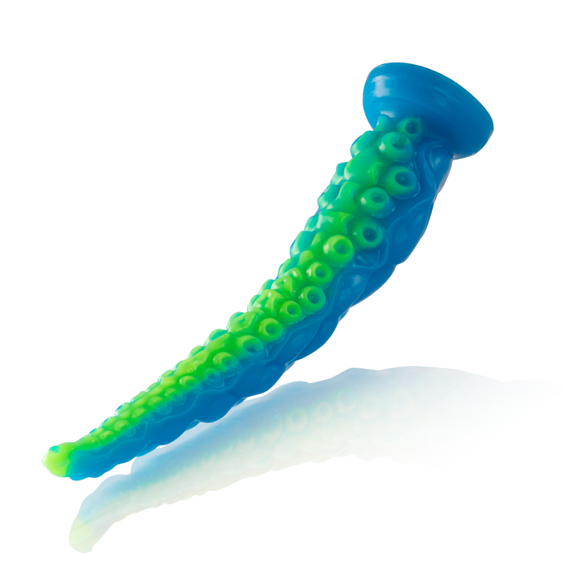 EPIC - SCYLLA FLUORESCENT THIN TENTACLE DILDO SMALL SIZE