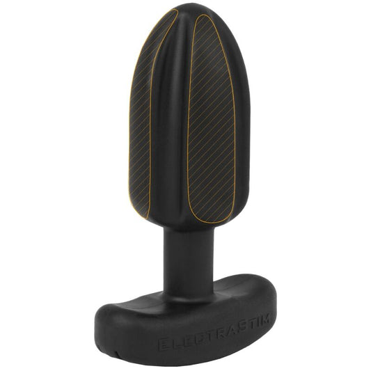 ELECTRASTIM - TARTARUS ANAL PLUG QUADRIPOLARE SILICONE NERO