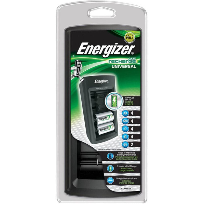 ENERGIZER - CARICABATTERIE UNIVERSALE PER BATTERIE