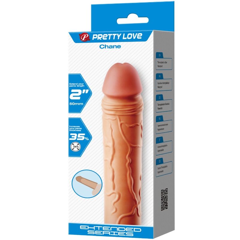 PRETTY LOVE - CHANE PENIS EXTENDER COVER FLEISCH