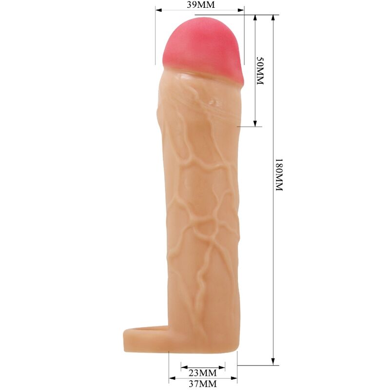 PRETTY LOVE - CHANE PENIS EXTENDER COVER FLEISCH