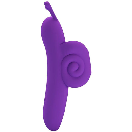 PRETTY LOVE - POTENTE STIMOLATORE PER DITA VIOLA SNAIL