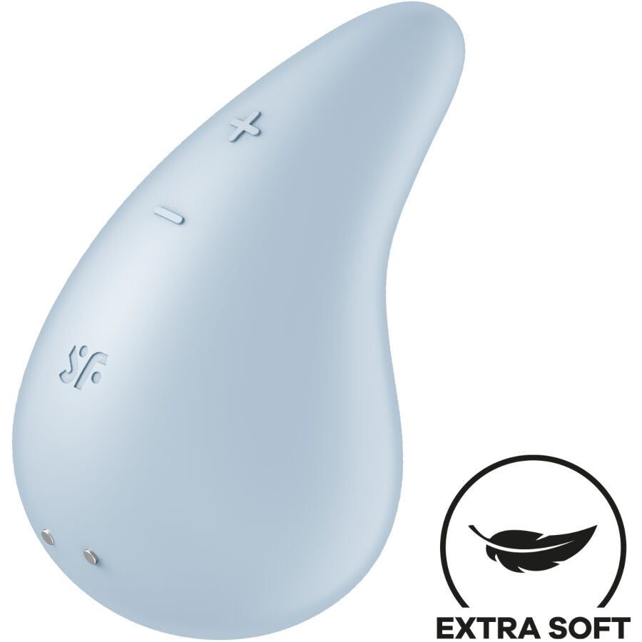 SATISFYER - DEW DROP VIBRATOR AUFLEGEN WEISS