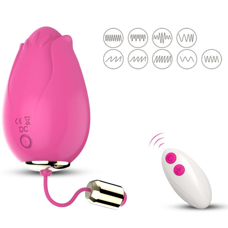 ARMONY - MANDALA EGG VIBRATORE G-SPOT TELECOMANDO FUCSIA