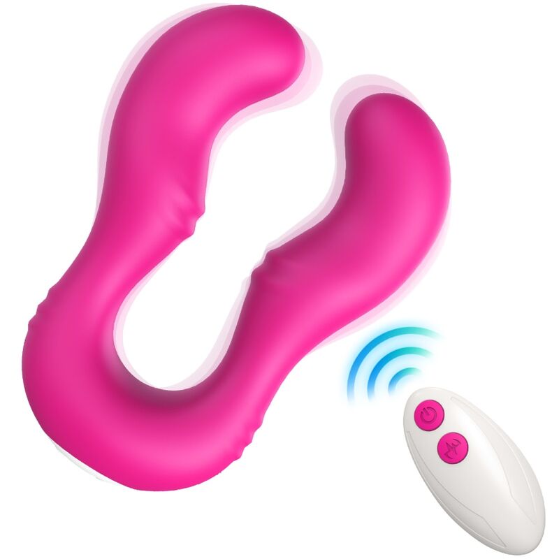 ARMONY - SERAPH VIBRATORE DOPPIO TELECOMANDO FUCSIA