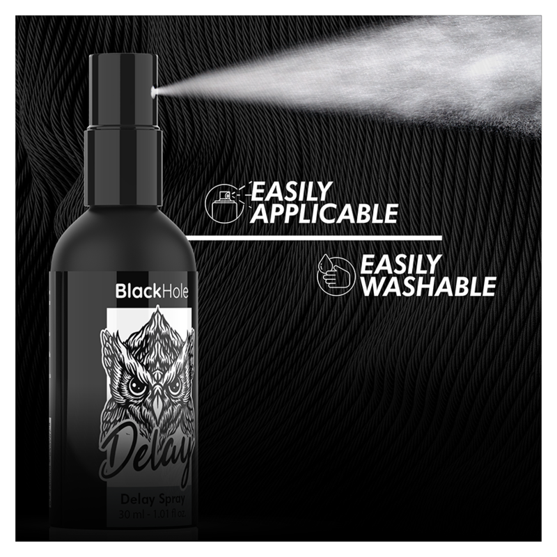 BLACK HOLE - SPRAY RITARDANTE STUDY FORTE 30 ML