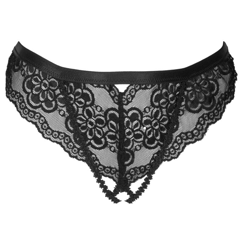 LIVCO CORSETTI FASHION - OKSURIN PANTY SCHWARZ MIT SCHRITTFREIEN OHNE DEN SCHWARZEN