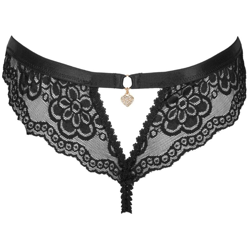 LIVCO CORSETTI FASHION - OKSURIN PANTY SCHWARZ MIT SCHRITTFREIEN OHNE DEN SCHWARZEN