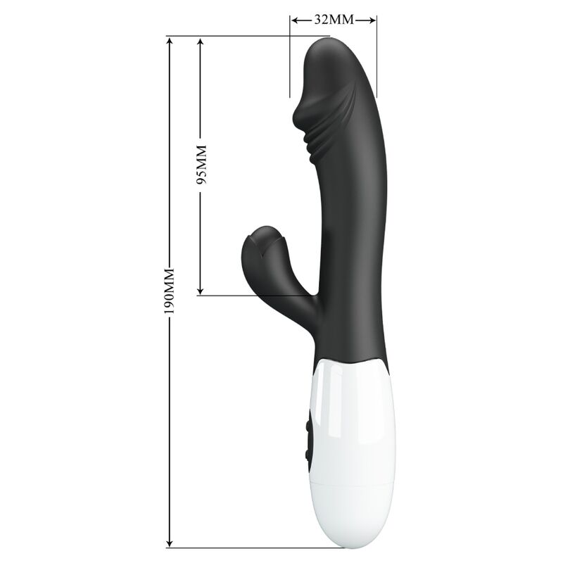 PRETTY LOVE - VIBRATORE G-SPOT SNAPPY NERO