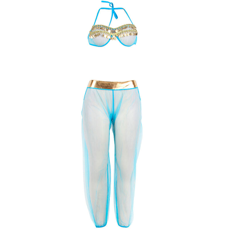 SUBBLIME - SET LINGERIE BLU STILE INDIA S/M