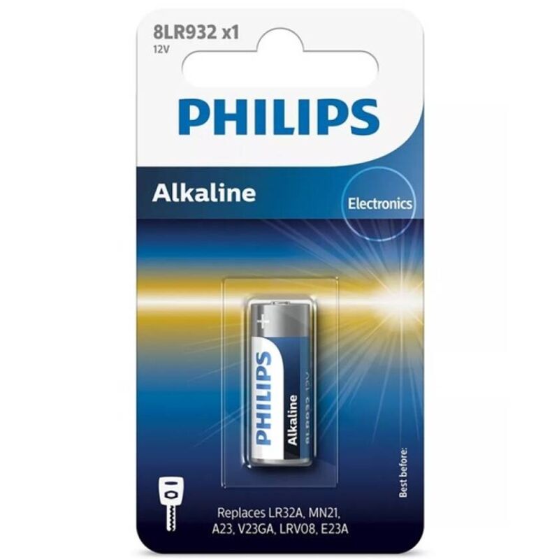 PHILIPS - BATTERIA ALCALINA 12V LR23A MN21 8LR932 BLISTER*1