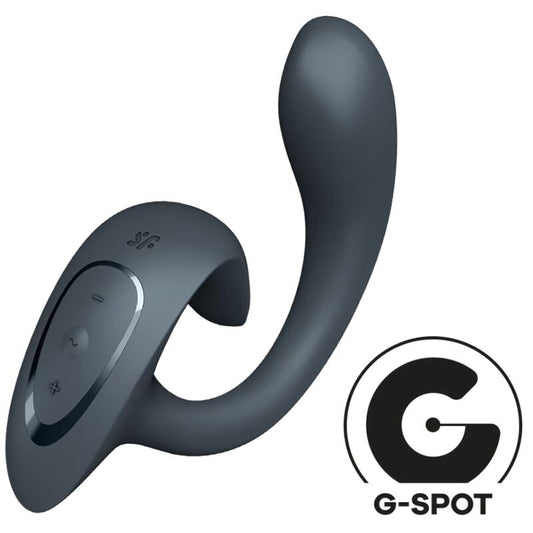 SATISFYER - G PER DEA 1 VIBRATORE CONIGLIO GRIGIO SCURO