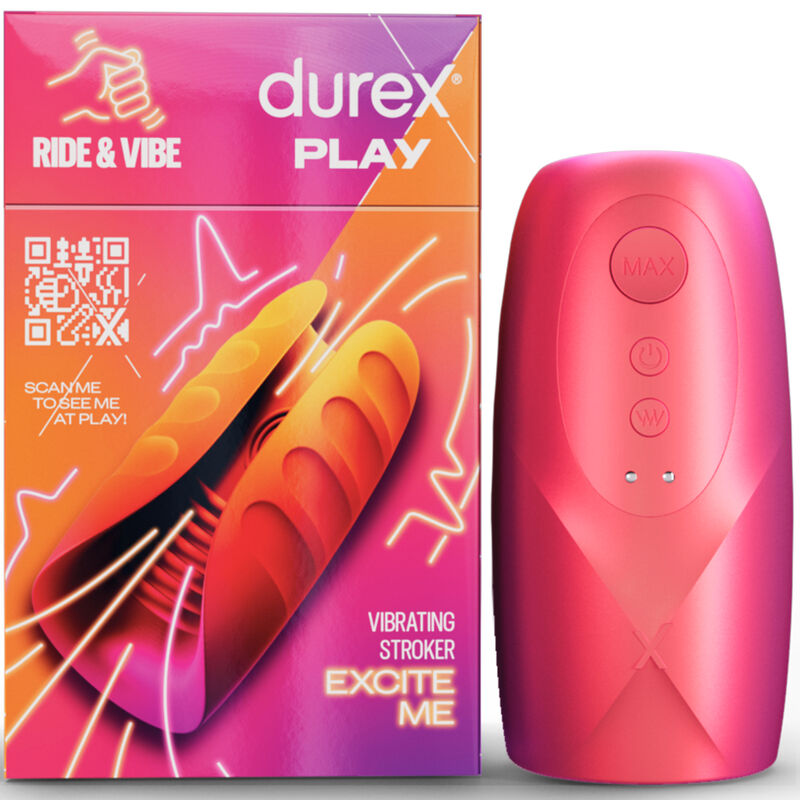 DUREX - TOY RIDE & VIBE VIBRATOR MASTURBATOR