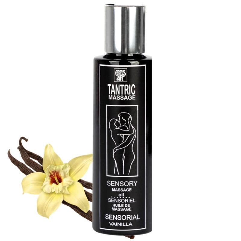 EROS-ART - OLIO PER MASSAGGIO TANTRICO NATURALE E AFRODISIACO VANIGLIA 100 ML