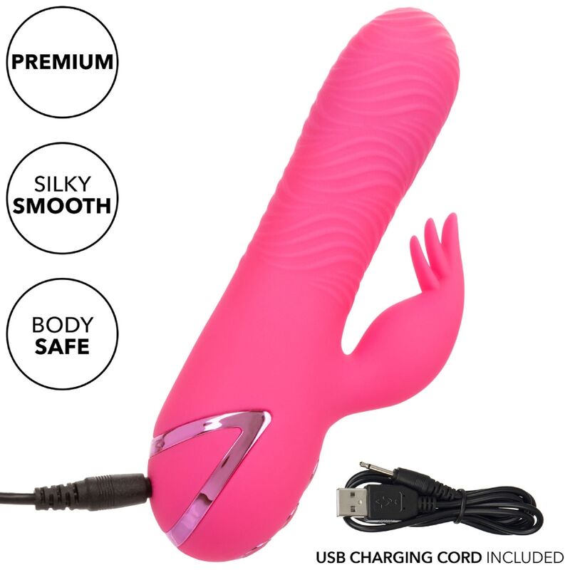 CALEXOTICS - SACRAMENTO SWEETIE VIBRATORE ROSA CONIGLIO BY CALIFORNIA DREAMING