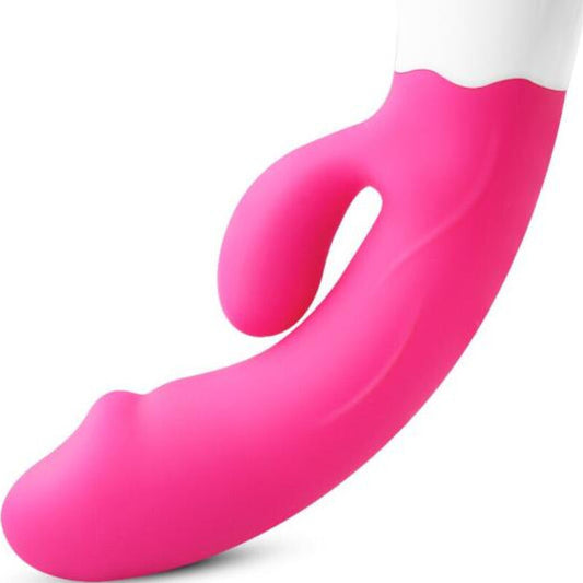 ARMONY - HAPPY VIBRATOR & RECHARGEABLE FUCHSIA STIMULATOR