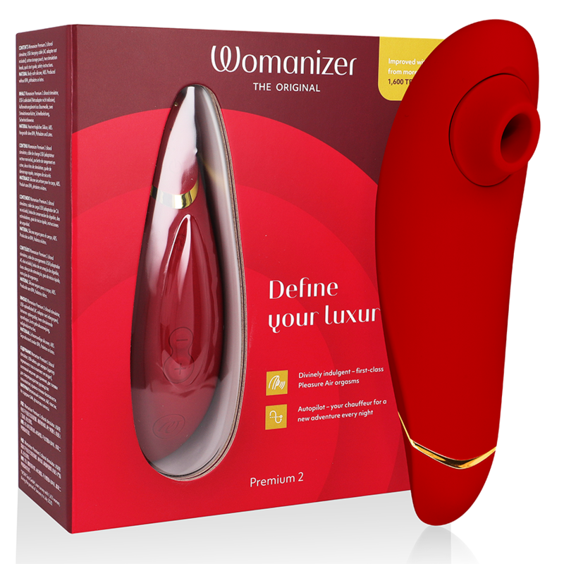 WOMANIZER - STIMOLATORE CLITORIDEO PREMIUM 2 BORDEAUX