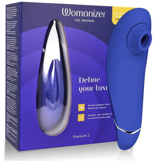 WOMANIZER - PREMIUM 2 STIMOLATORE CLITORIDEO MIRTILLO