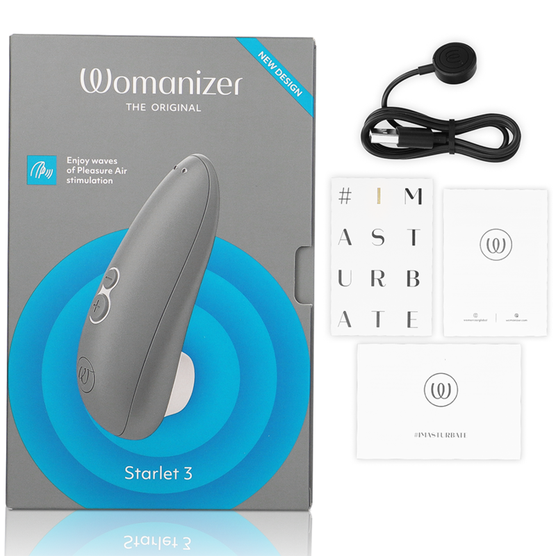 WOMANIZER - STARLET 3 STIMOLATORE CLITORIDEO GRIGIO