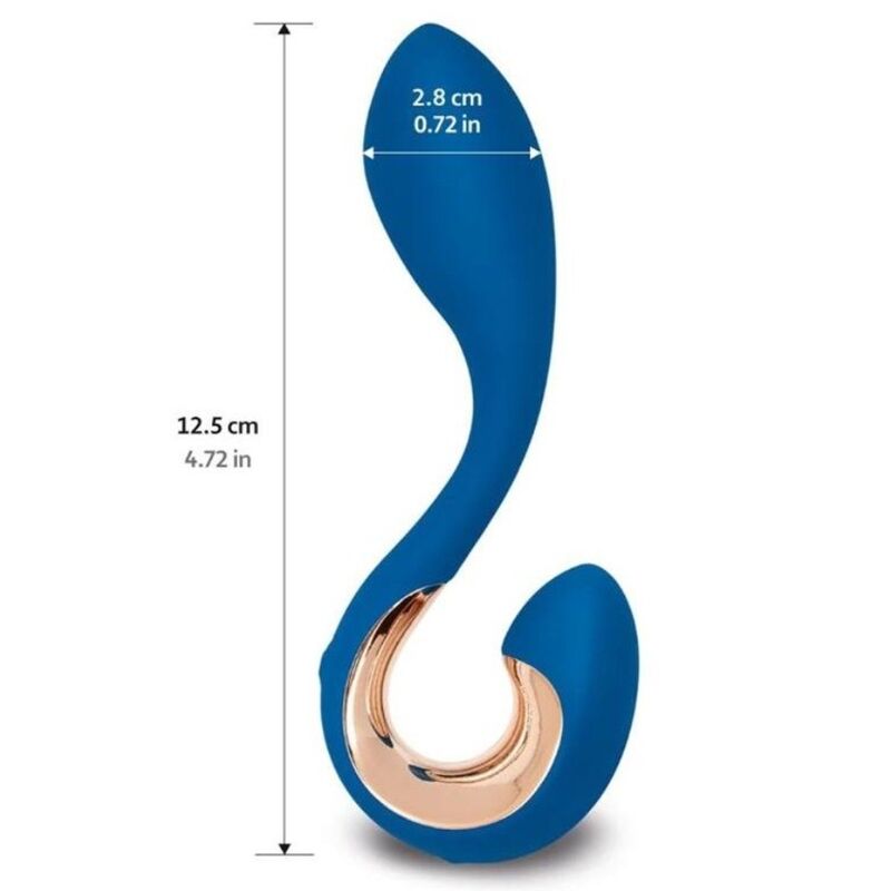 G-VIBE - GPOP 2 VIBRATORE PUNTO G E P BLU INDACO