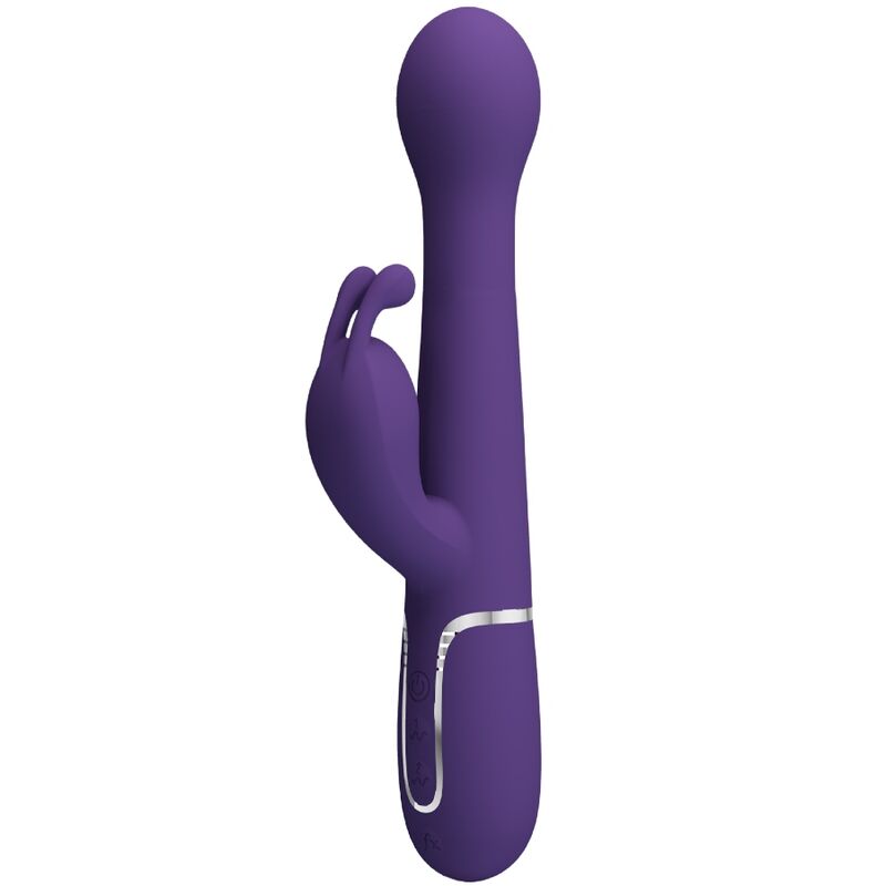 PRETTY LOVE - DEJON VIBRATORE CONIGLIO 3 IN 1 MULTIFUNZIONE VIOLA