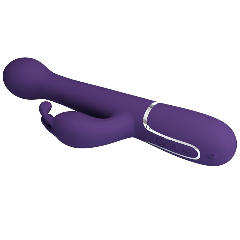 PRETTY LOVE - DEJON VIBRATORE CONIGLIO 3 IN 1 MULTIFUNZIONE VIOLA