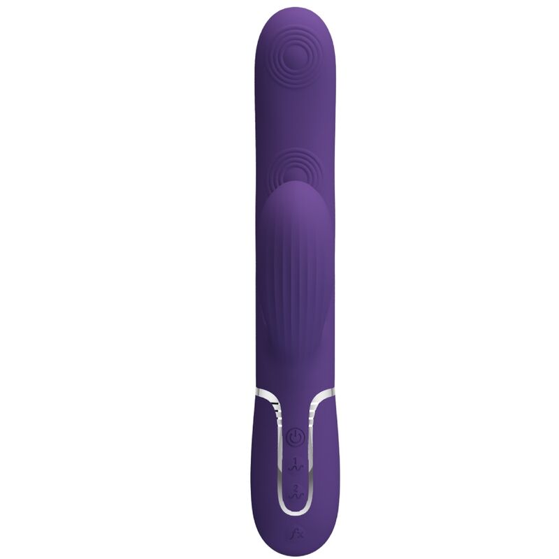 PRETTY LOVE - PERLITA VIBRATORE PUNTO G 3 IN 1 MULTIFUNZIONE VIOLA