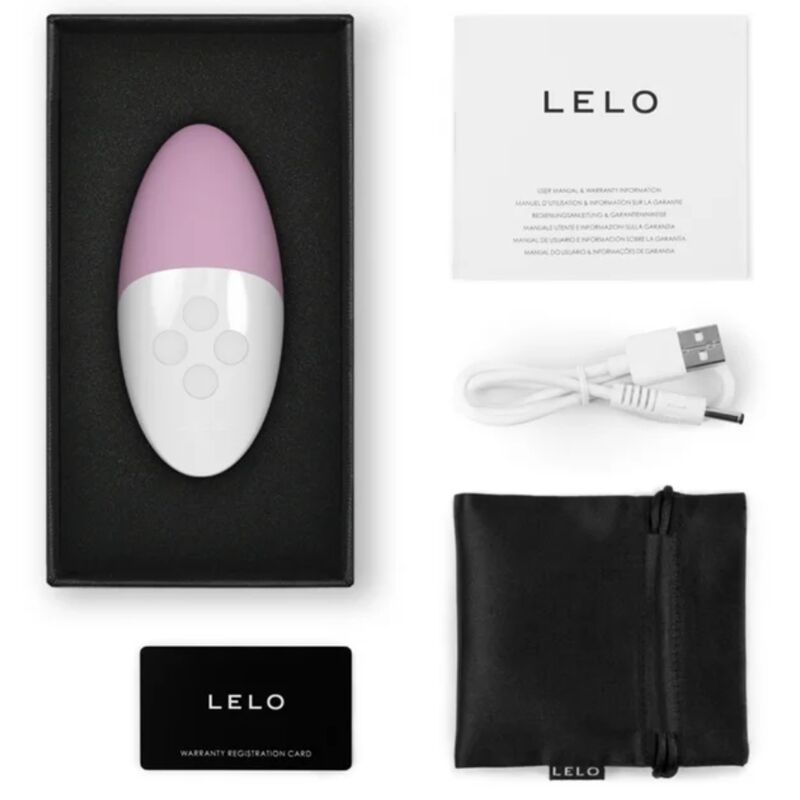 LELO - SIRI 3 MASSAGGIATORE PER CLITORIDE ROSA MORBIDO