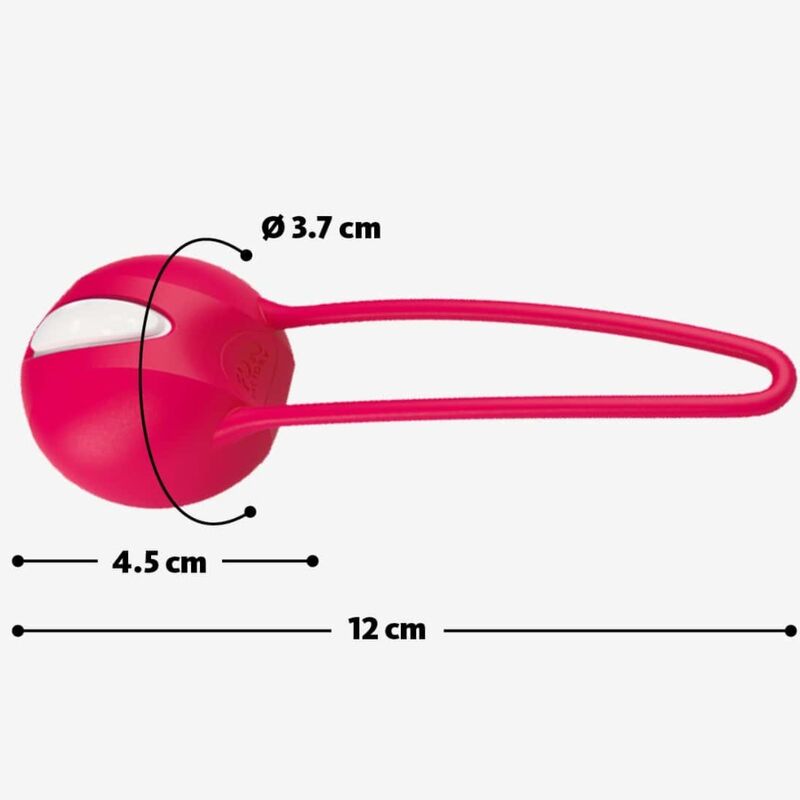 FUN FACTORY - SMARTBALL UNO BECKENBALL WEISS / PASTELLFLIEDER