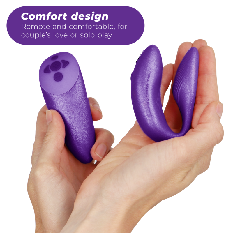 WE-VIBE - VIBRATORE CHORUS PER COPPIE CON CONTROLLO SQUEEZE LILLA