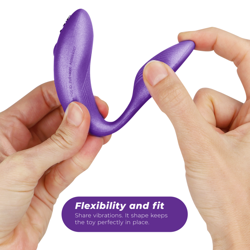 WE-VIBE - VIBRATORE CHORUS PER COPPIE CON CONTROLLO SQUEEZE LILLA