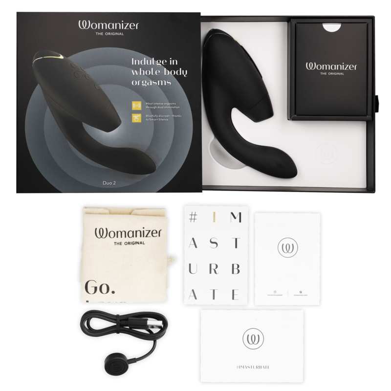 WOMANIZER - DUO 2 STIMULATOR BLACK