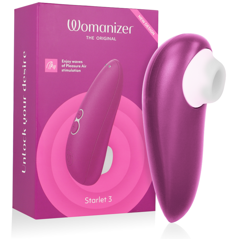 WOMANIZER - STARLET 3 CLITORAL STIMULATOR VIOLET