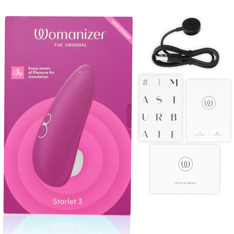 WOMANIZER - STARLET 3 KLITORASSTIMULATOR VIOLETT