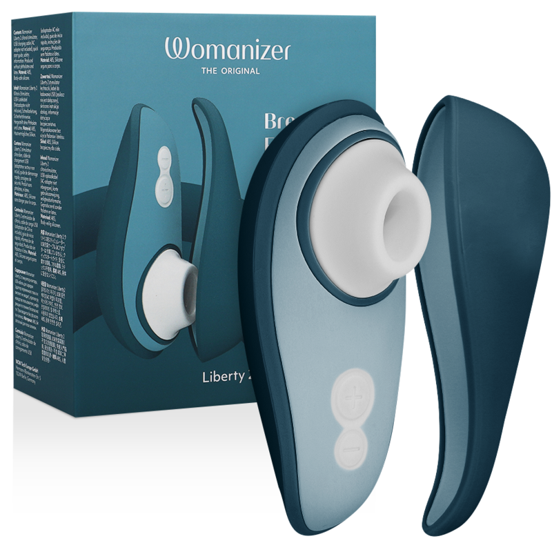 WOMANIZER - LIBERTY 2 KLITORIS-STIMULATOR &amp; SAUGER HELLGRÜN