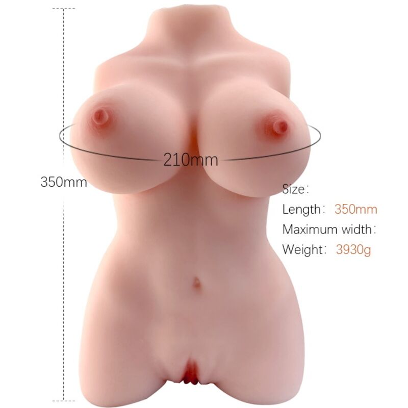 ARMONY - REALISTISCHES WEIBLICHES TORSO-MODELL 3