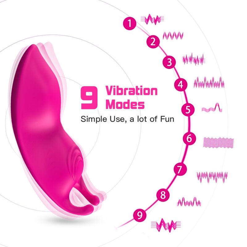 ARMONY - HONEYBEE TRAGBARES HÖSCHEN-VIBRATOR G-SPOT FERNBEDIENUNG PINK