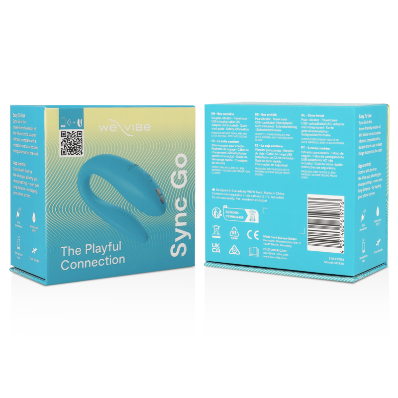 WE-VIBE - SYNC GO STIMOLATORE DOPPIO VIOLA
