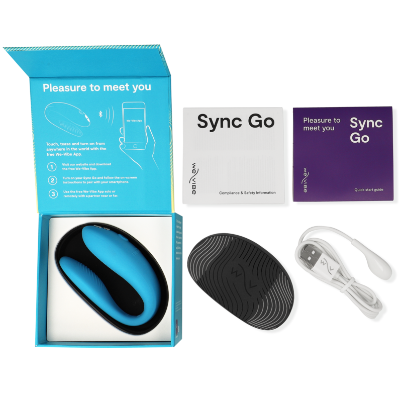 WE-VIBE - SYNC GO STIMOLATORE DOPPIO VIOLA