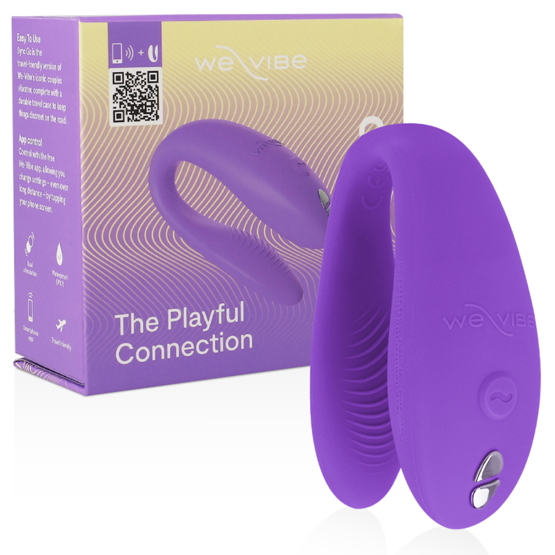 WE-VIBE - SYNC GO STIMOLATORE DOPPIO VIOLA