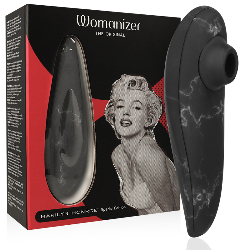 WOMANIZER - MARILYN MONROE CLASSIC 2 KLITORASSTIMULATOR SCHWARZER MARMOR