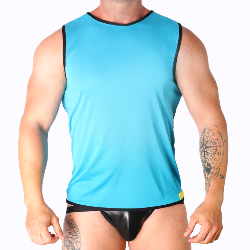 MACHO - MAGLIETTA BLU S/M