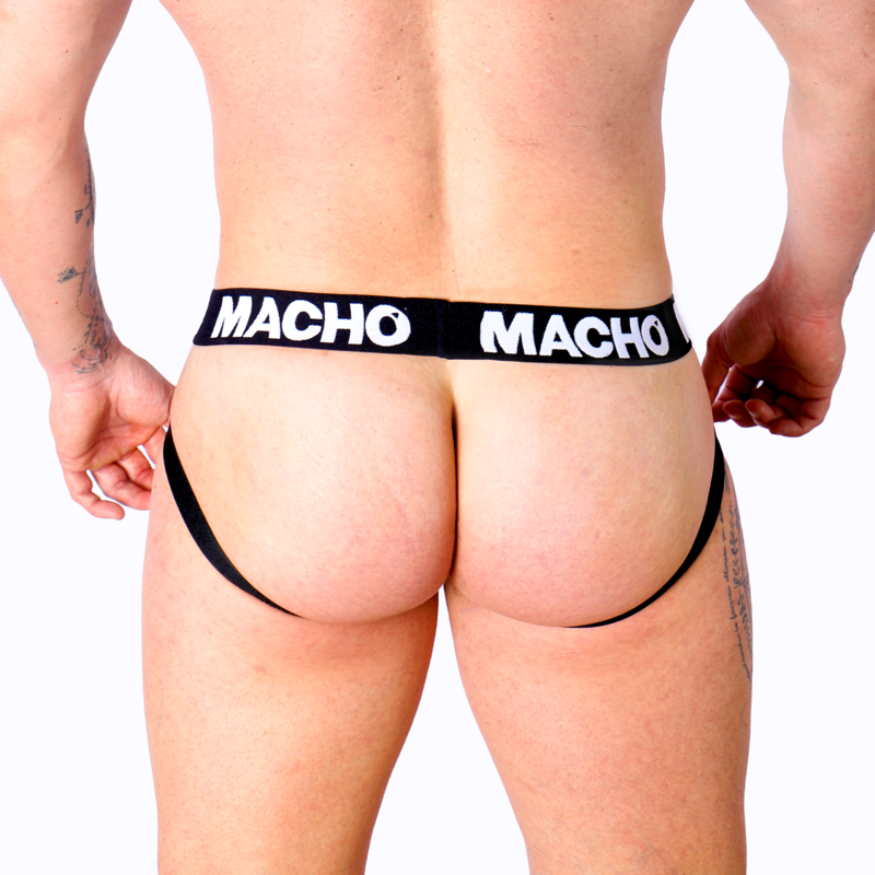 MACHO - MX27GR JOCK PELLE GRIGIO BEIGE S