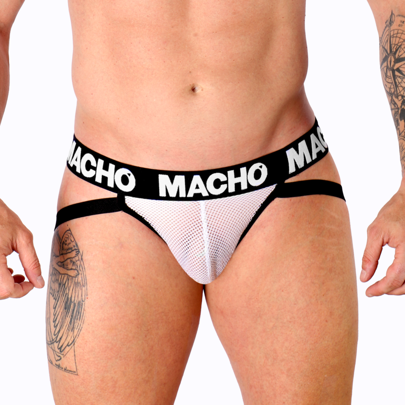 MACHO - MX26X1 JOCK GRIGLIA BIANCO S