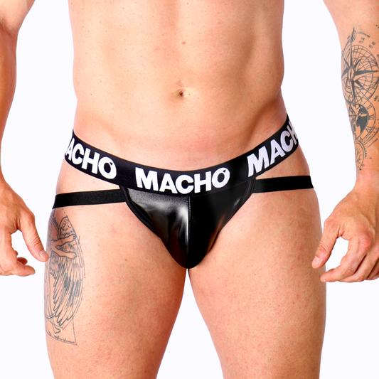 MACHO - MX25NC JOCK PELLE NERA S