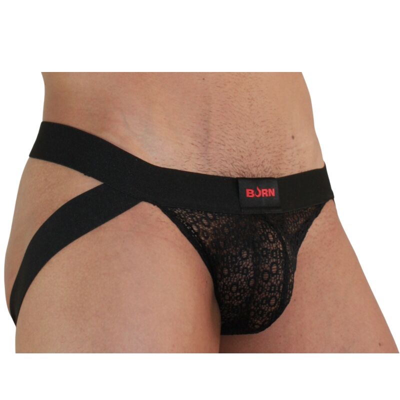 BURN - 005 JOCK LINGERIE SCHWARZ S