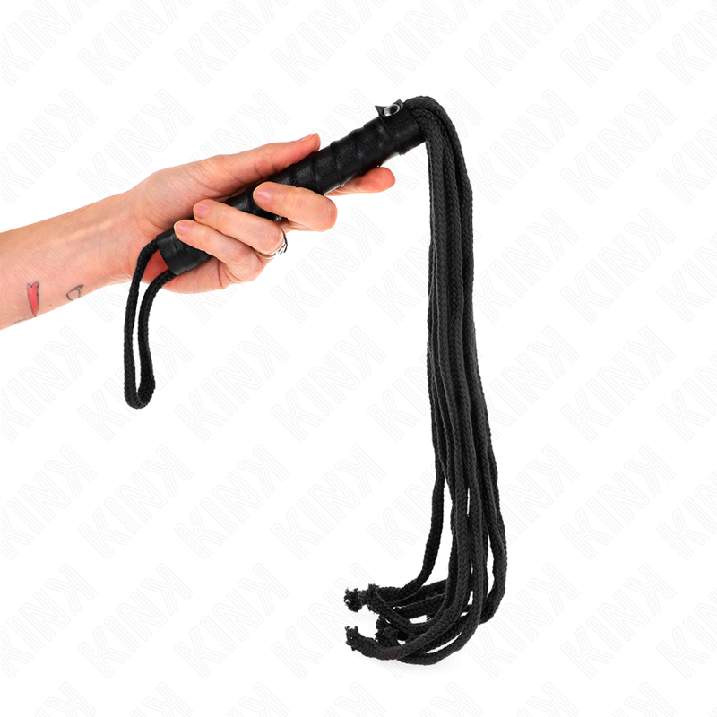 KINK - BLACK ROPE WHIP 56 CM