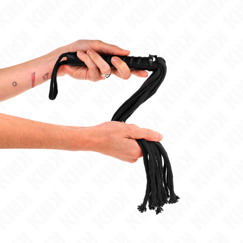 KINK - BLACK ROPE WHIP 56 CM