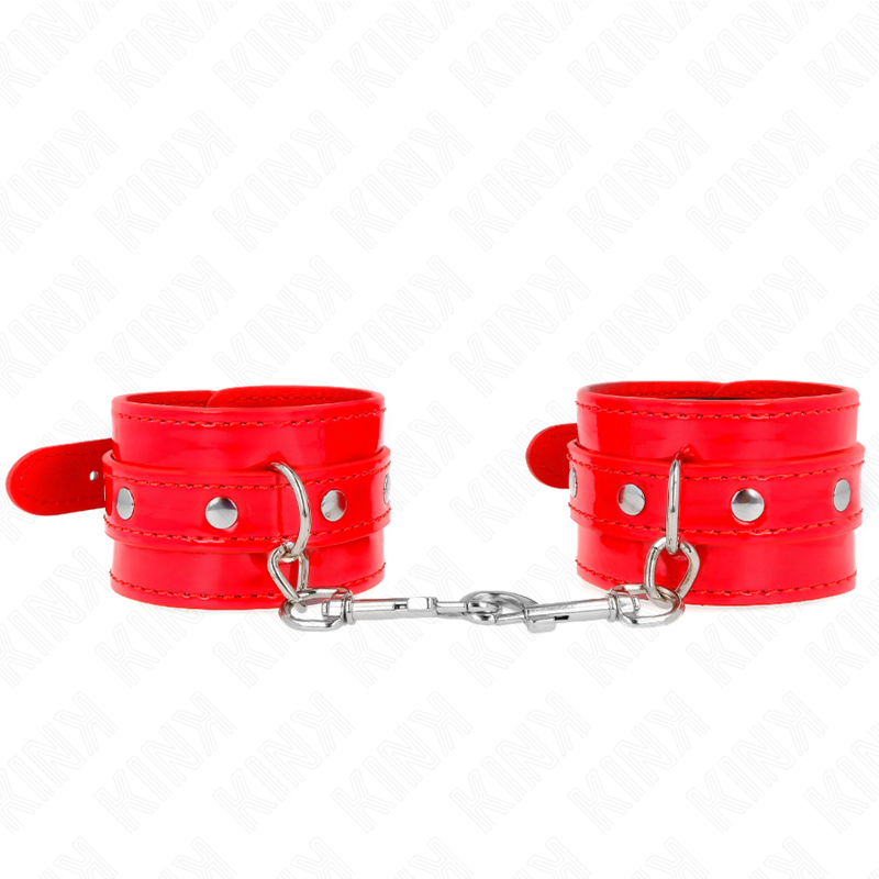 KINK - MANETTE LUCIDE ROSSE REGOLABILI 23-33 CM