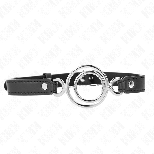 KINK - BAFFO CON O-RING MULTIPLI 5 CM NERO 63 X 2,5 CM